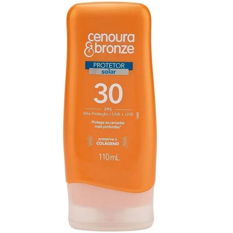 CENOURA E BRONZE PROTETOR SOLAR FPS30 110ML