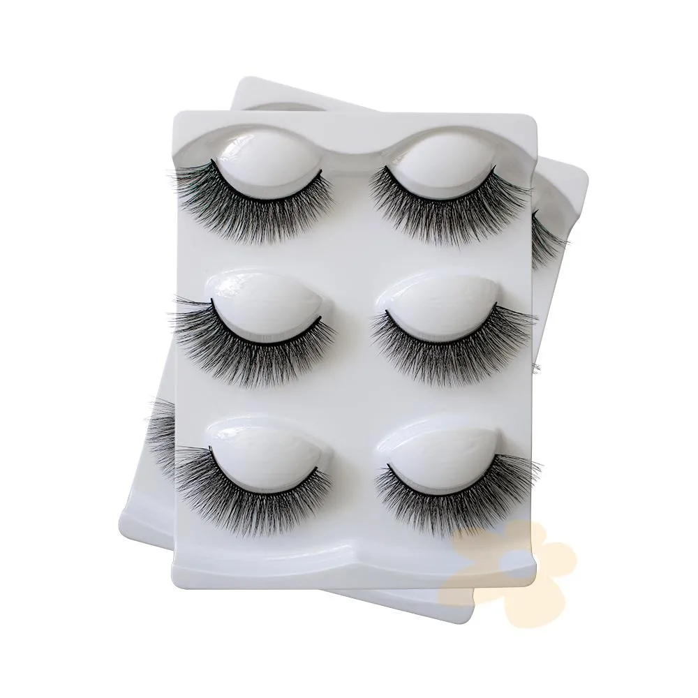 C20-0114 Kit com 3 Pares de Cílios | Miss Frandy