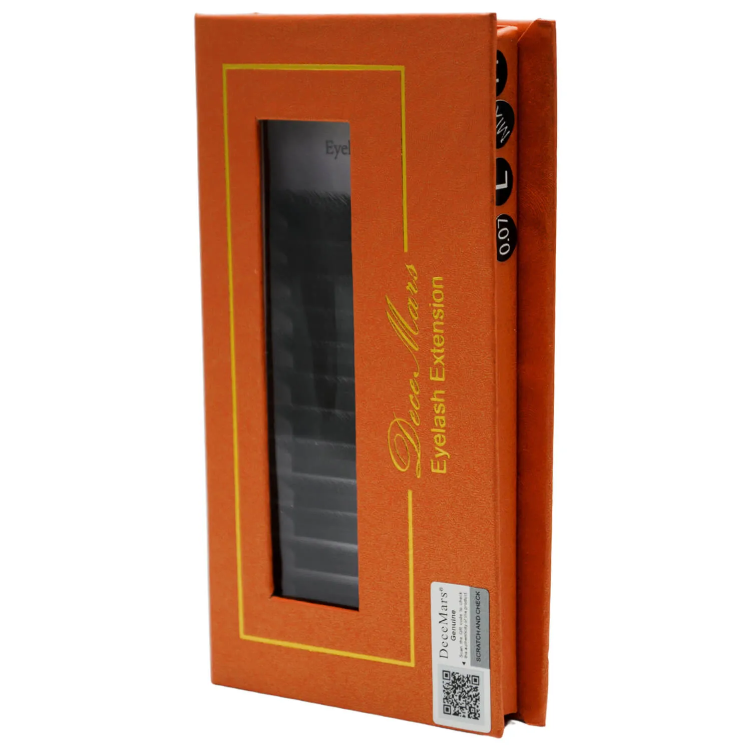 Cílios Decemars 6D Fios W L-Curl Efeito Volume Egípcio