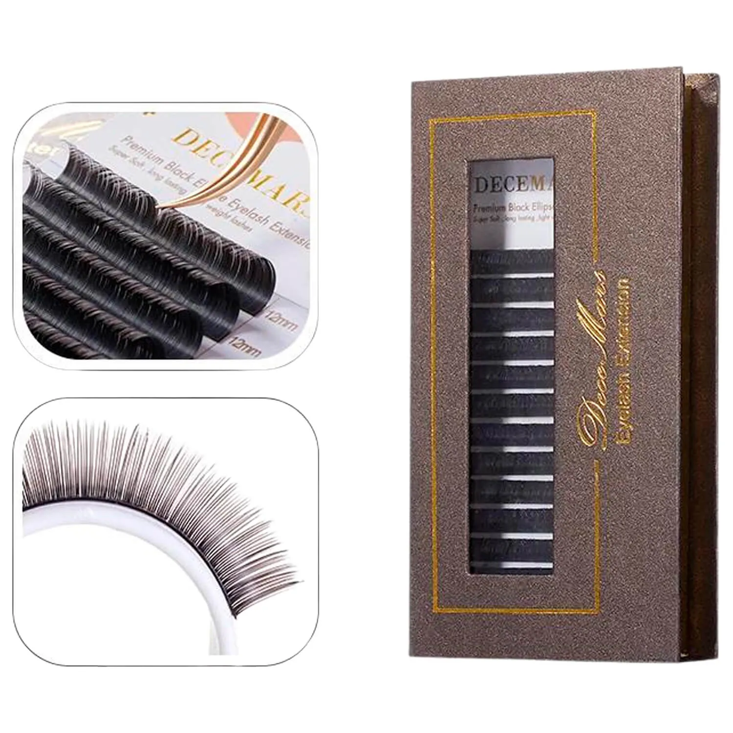 Cílios Decemars Ellipse Fosco Super Soft Tesourinha