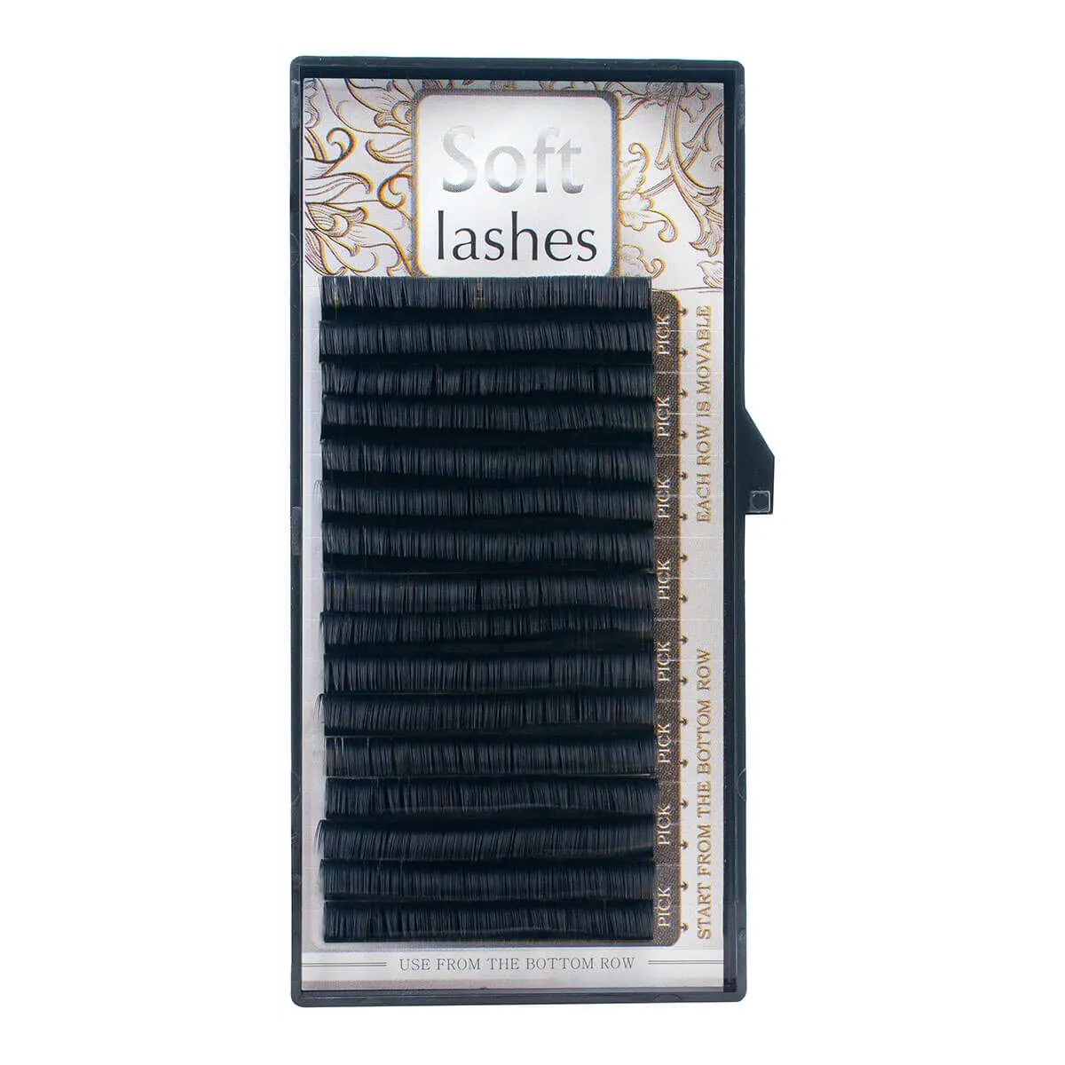 Cílios Eyelash Maker Soft Lashes 16 Fileiras Curvatura D