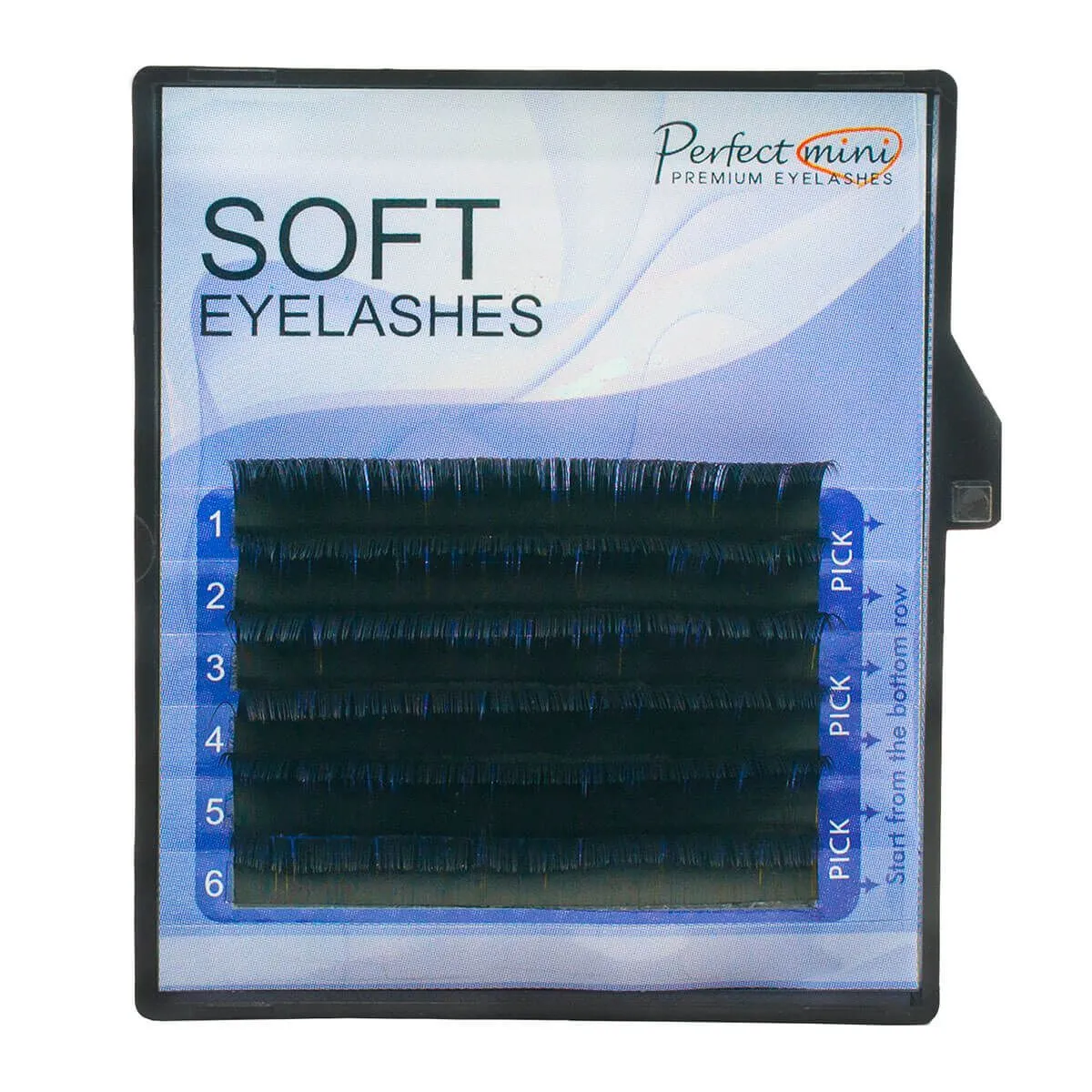 Cílios Eyelash Maker Soft Lashes 6 Fileiras Curvatura C