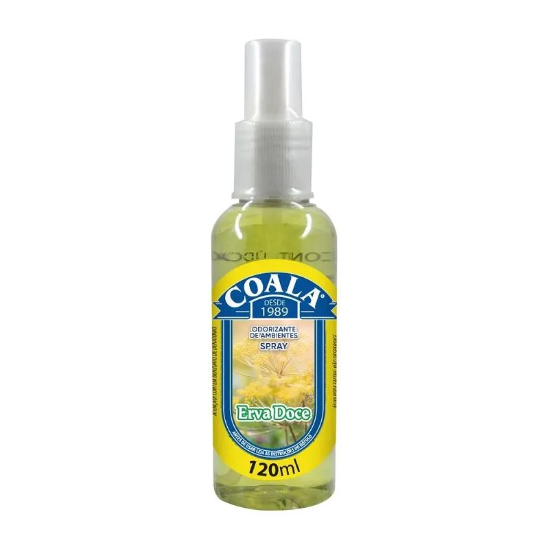 COALA AROMATIZANTE SPRAY ERVA DOCE 120ML