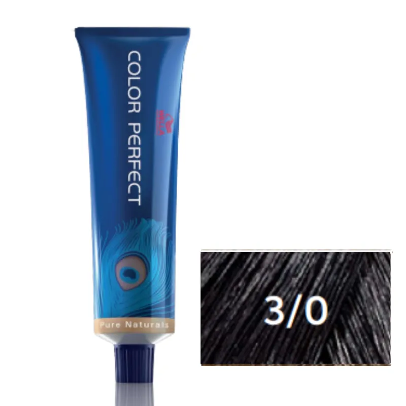 Wella Professionals Tintura Color Perfect 3-0 Castanho Escuro 60g