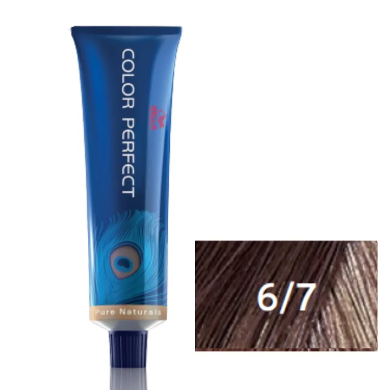 Wella Professionals Tintura Color Perfect 6-7 Louro Escuro Marrom 60g