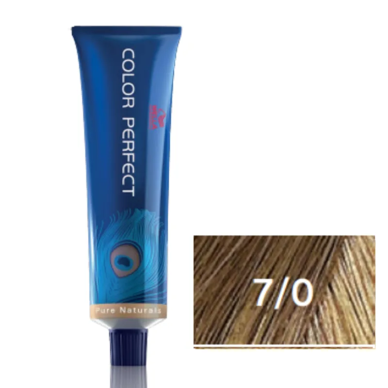Wella Professionals Tintura Color Perfect 7-0 Louro Médio 60g