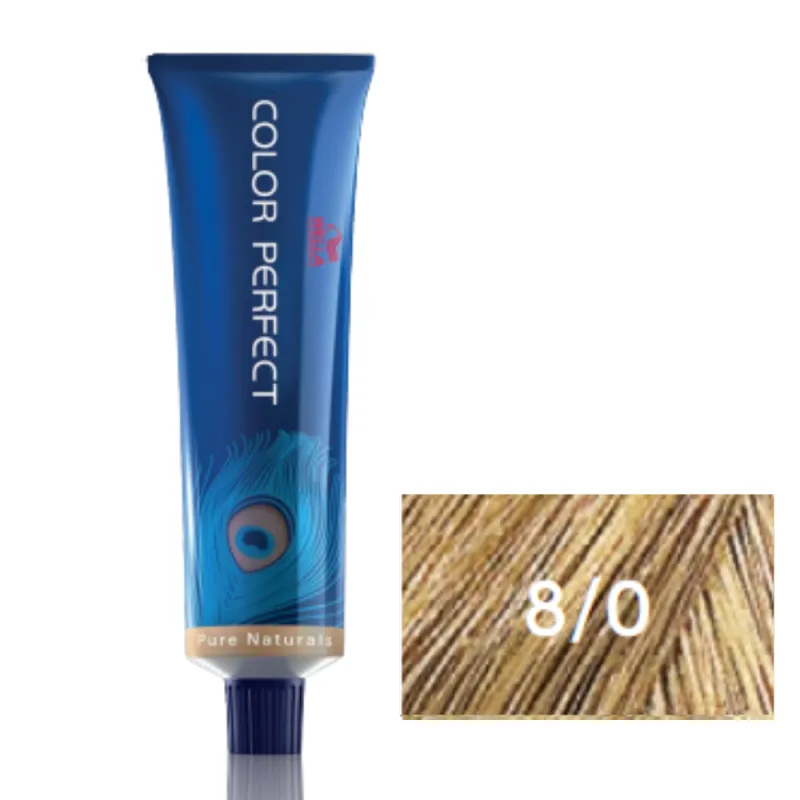 Wella Professionals Tintura Color Perfect 8-0 Louro Claro 60g