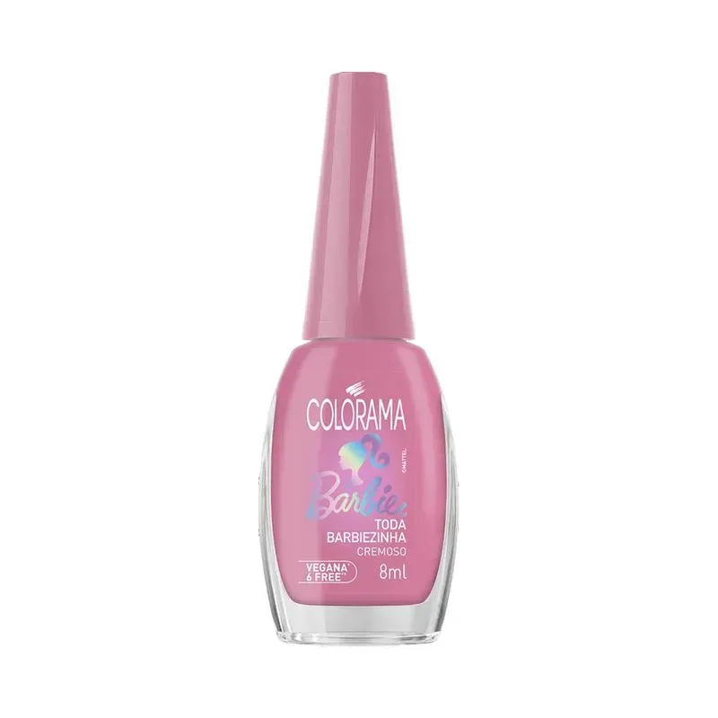 COLORAMA ESMALTE BARBIE TODA BARBIEZINHA 8ML