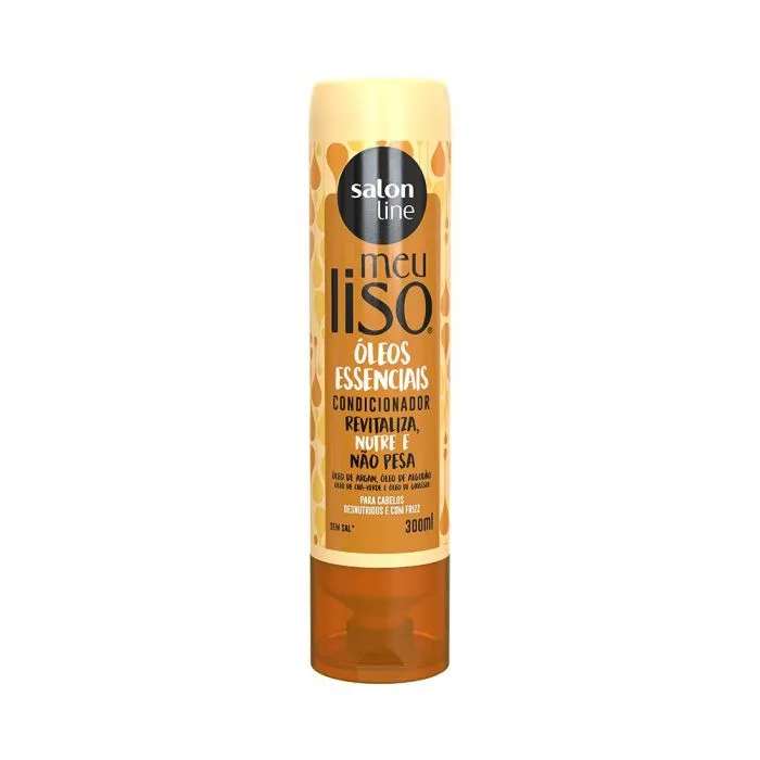 Condicionador Salon Line Meu Liso 300mL Óleos Essenciais