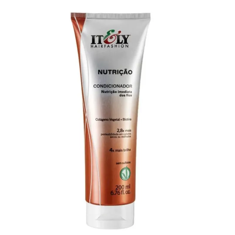 Itely Condicionador Nutrição Pós Química Sem Sal 200ml