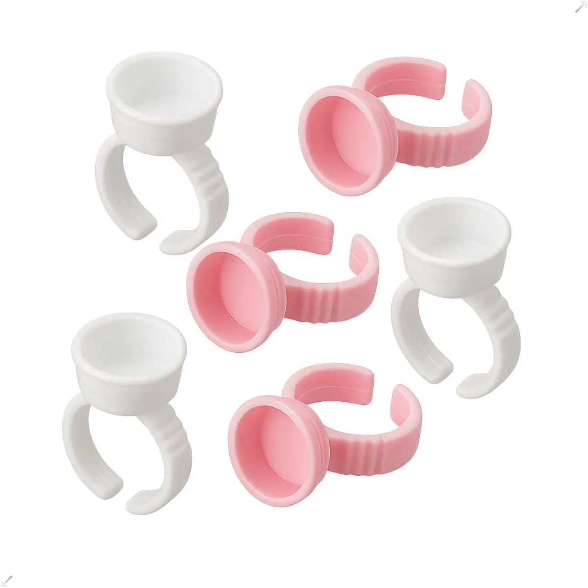 Anel Batoque Descartável Micropigmentação - 1200 Unidades Grande