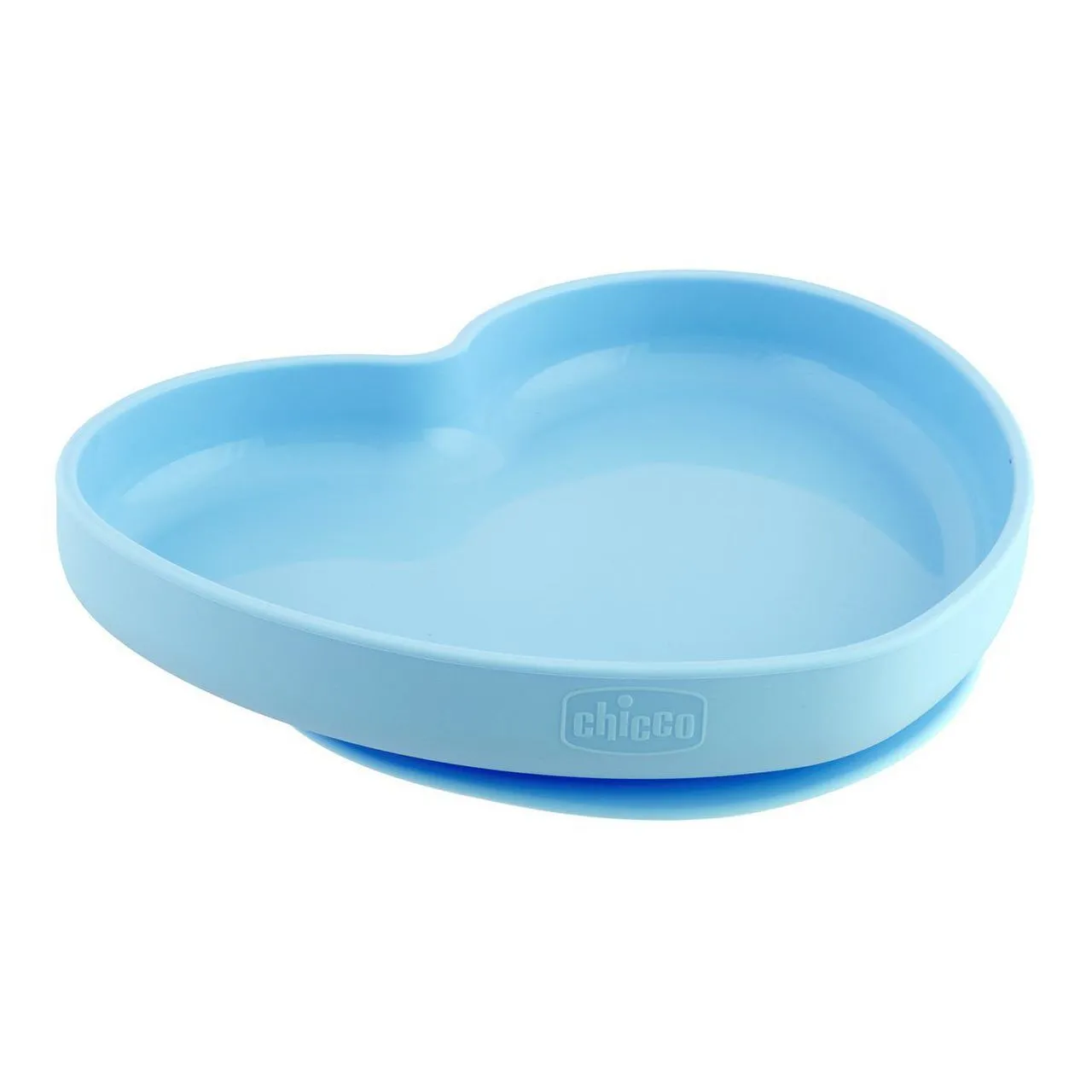 Chicco Prato Coração Silicone Azul