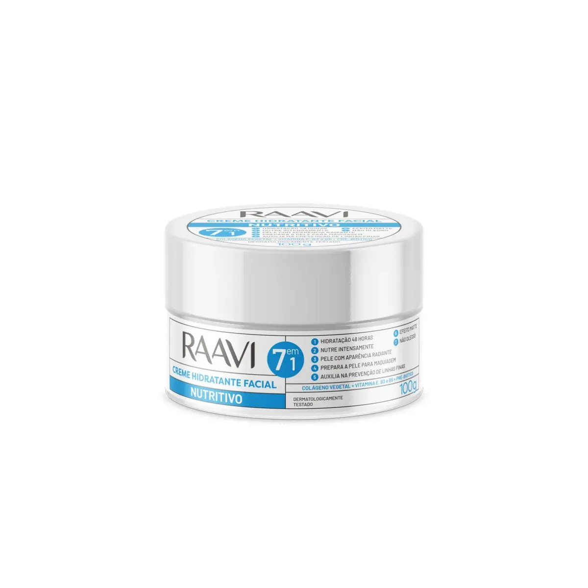 Creme Hidratante Nutritivo Raavi 100g