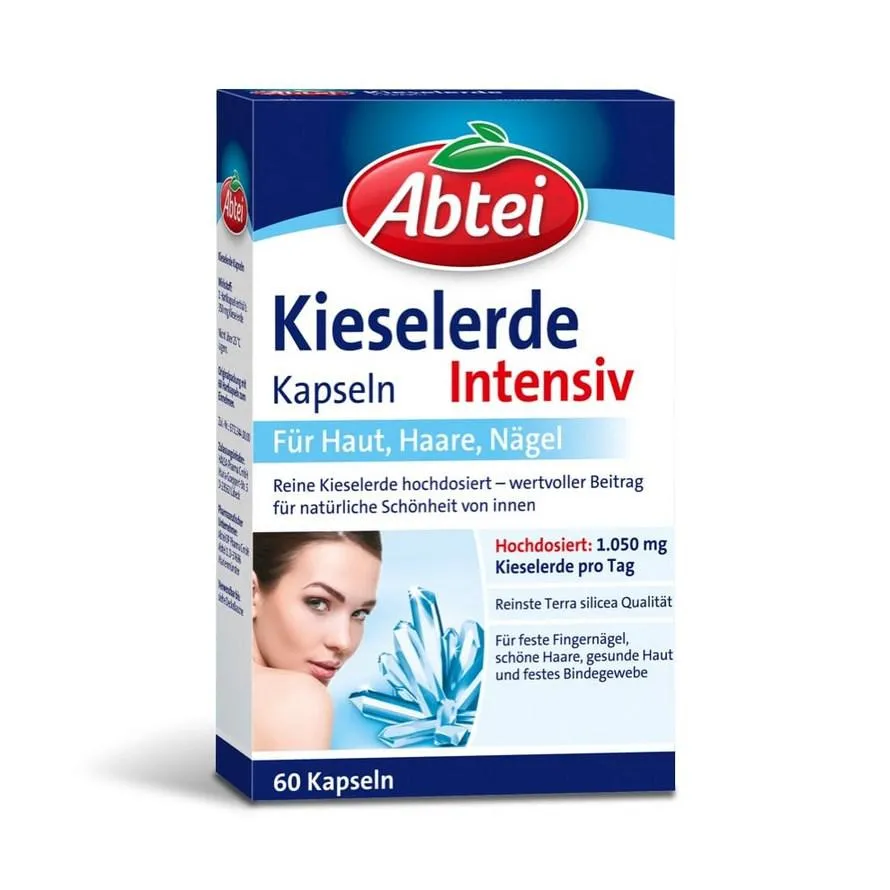 Cápsulas de sílica de Abtei Intensive 60 Cap