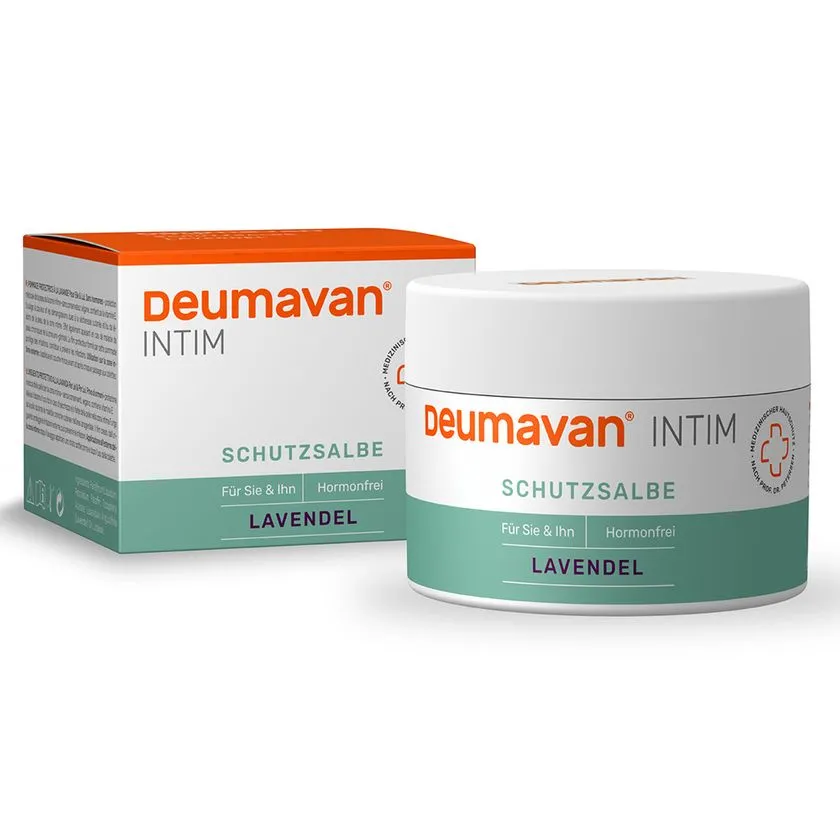 Pomada de Deumavan com caixa de lavanda 100 ml