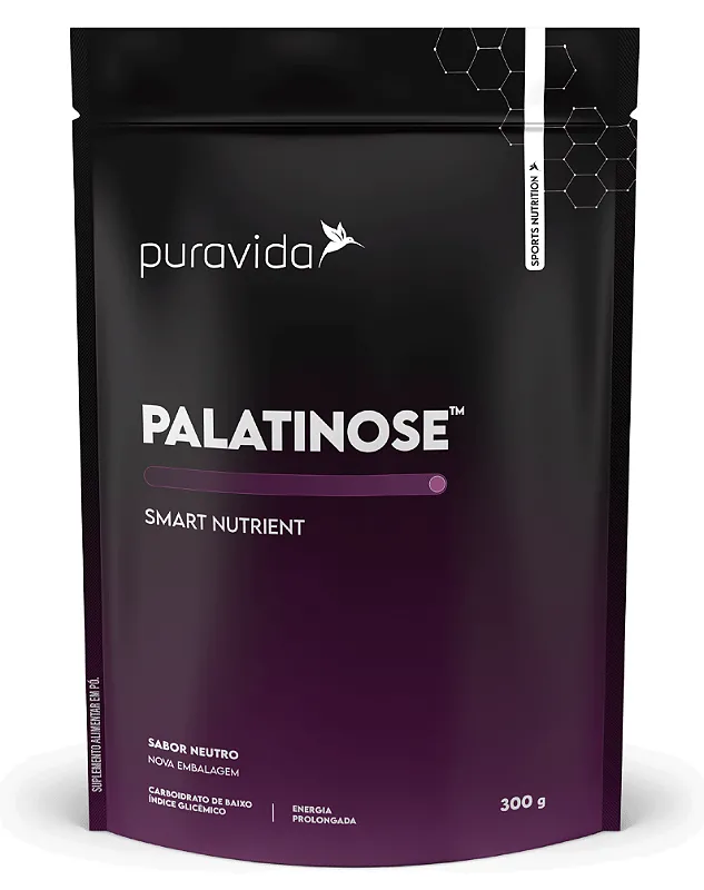Puravida Palatinose Natural de Beterraba - Suplemento em Pó 300g