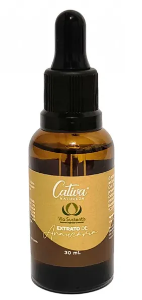 Cativa Natureza Extrato de Araucária Orgânico 30ml