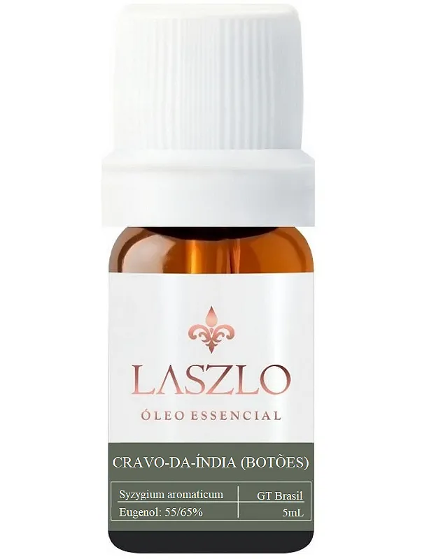 Laszlo Óleo Essencial de Cravo da Índia (Botões) 5ml