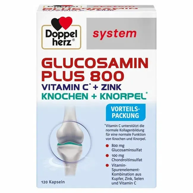 Sistema Doppelerz Glucosamina mais 800 cápsulas 120 Cap