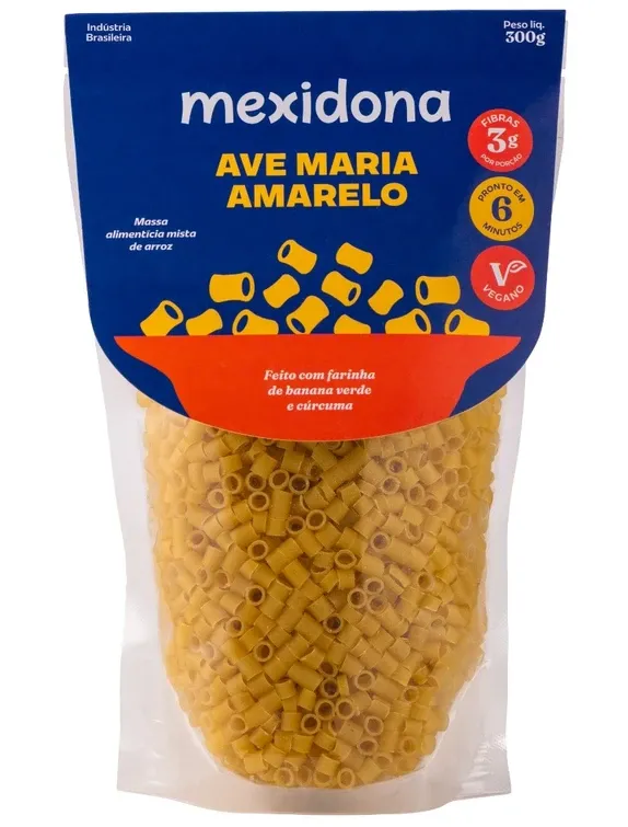 Mexidona Macarrão Ave Maria Amarelo Sem Glúten 300g