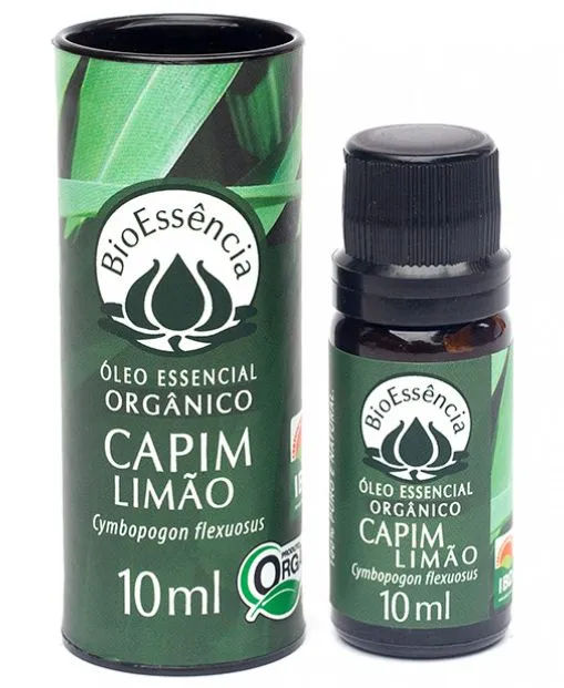 BioEssência Óleo Essencial de Capim Limão Orgânico 10ml