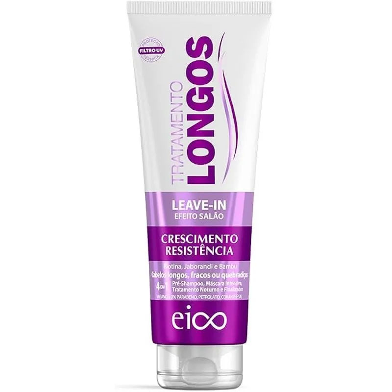 EICO LEAVE-IN CABELOS LONGOS EFEITO SALAO 200ML