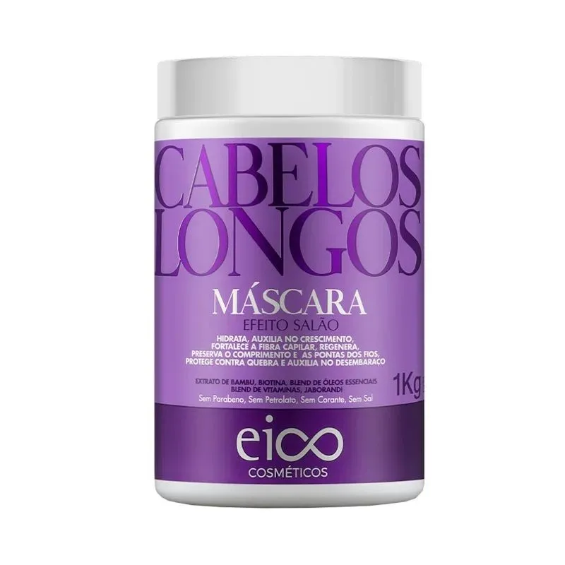 EICO MASCARA CABELOS LONGOS 1KG