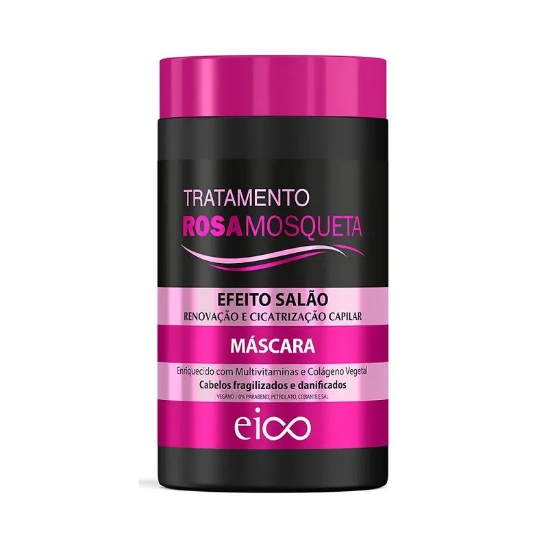 EICO MASCARA EFEITO SALAO ROSA MOSQUETA 1KG