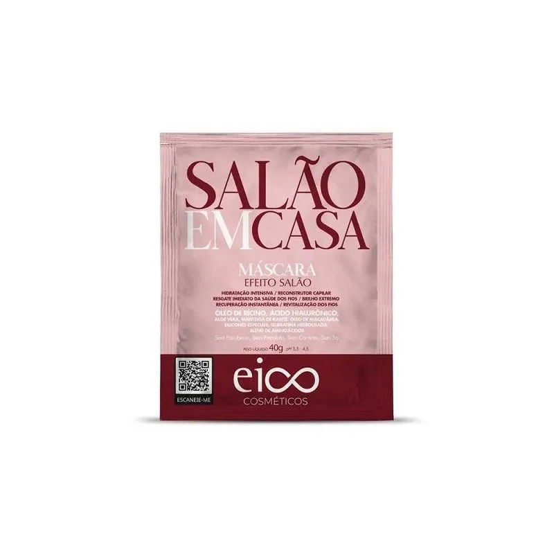 EICO MASCARA SACHE SALAO EM CASA 40G