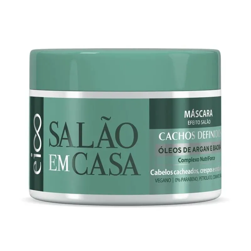 EICO MASCARA SALAO EM CASA CACHOS 270G