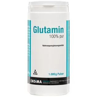 Endima glutamina 100% pó puro 1000 g