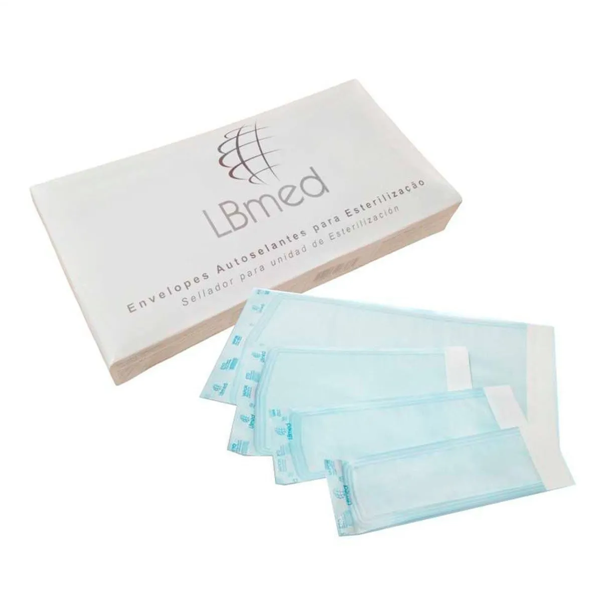 Envelopes Autoselantes LBmed 50X130mm 100Un