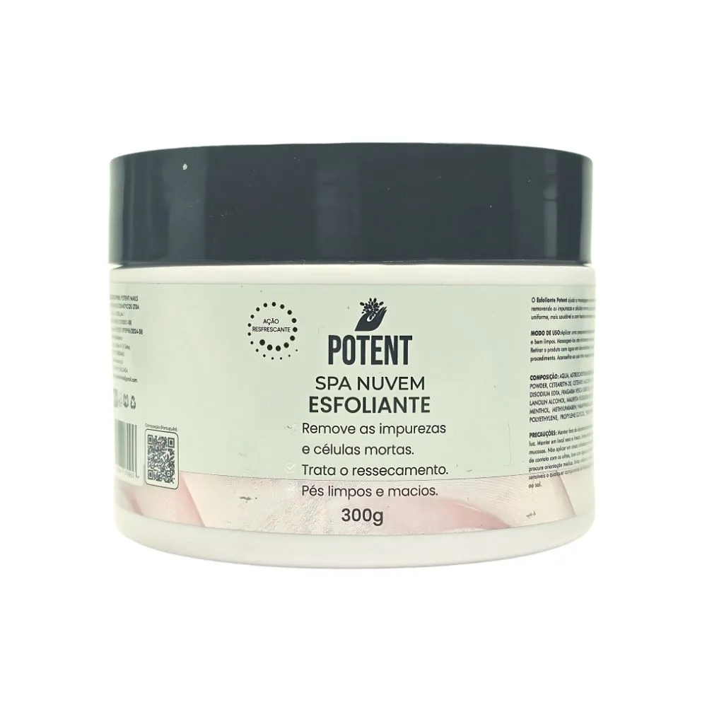 Esfoliante Para os Pés Tradicional Spa Nuvem 300g - Potent
