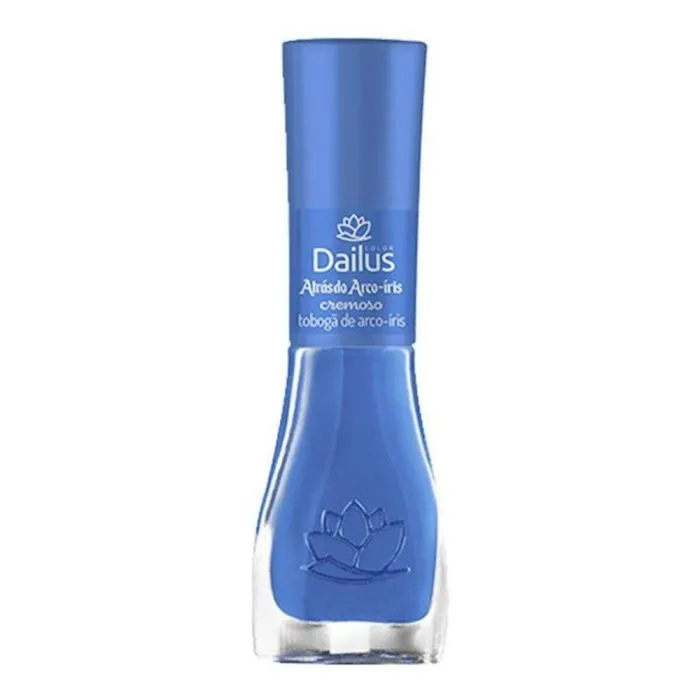 Esmalte Cremoso Dailus Atrás Do Arco-Íris Tobogã De Arco-Íris Com 8mL