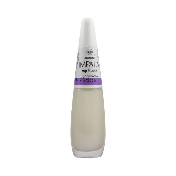 Esmalte Impala Transparente Top Blanc