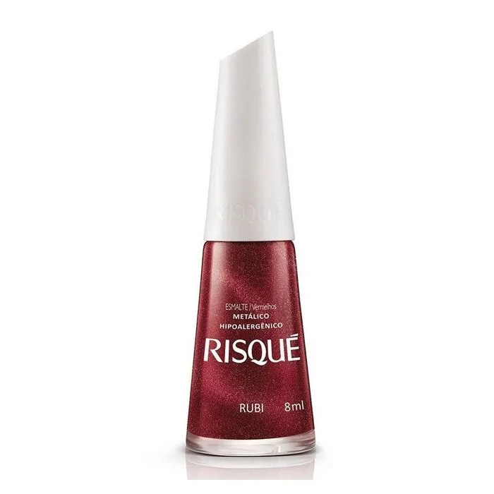 Esmalte Metalico Rubi Risque 8mL