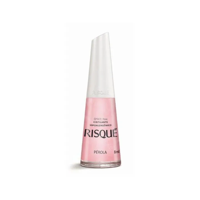 Esmalte Risque 8mL Perola Avulso