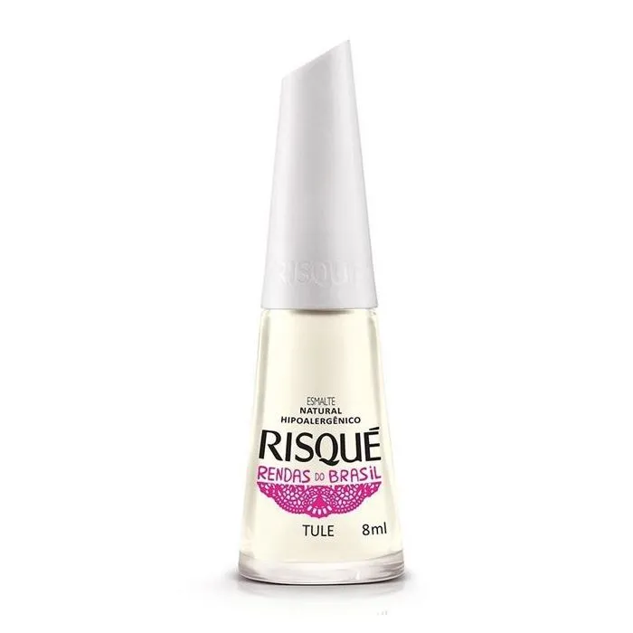 Esmalte Risqué Natural Rendas Do Brasil Tule