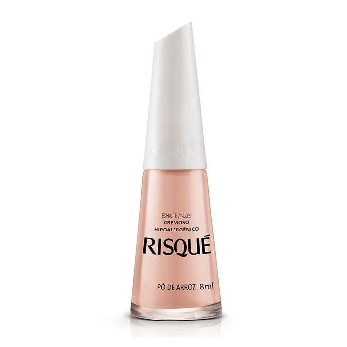 Esmalte Risqué Nudes Cremoso Pó De Arroz