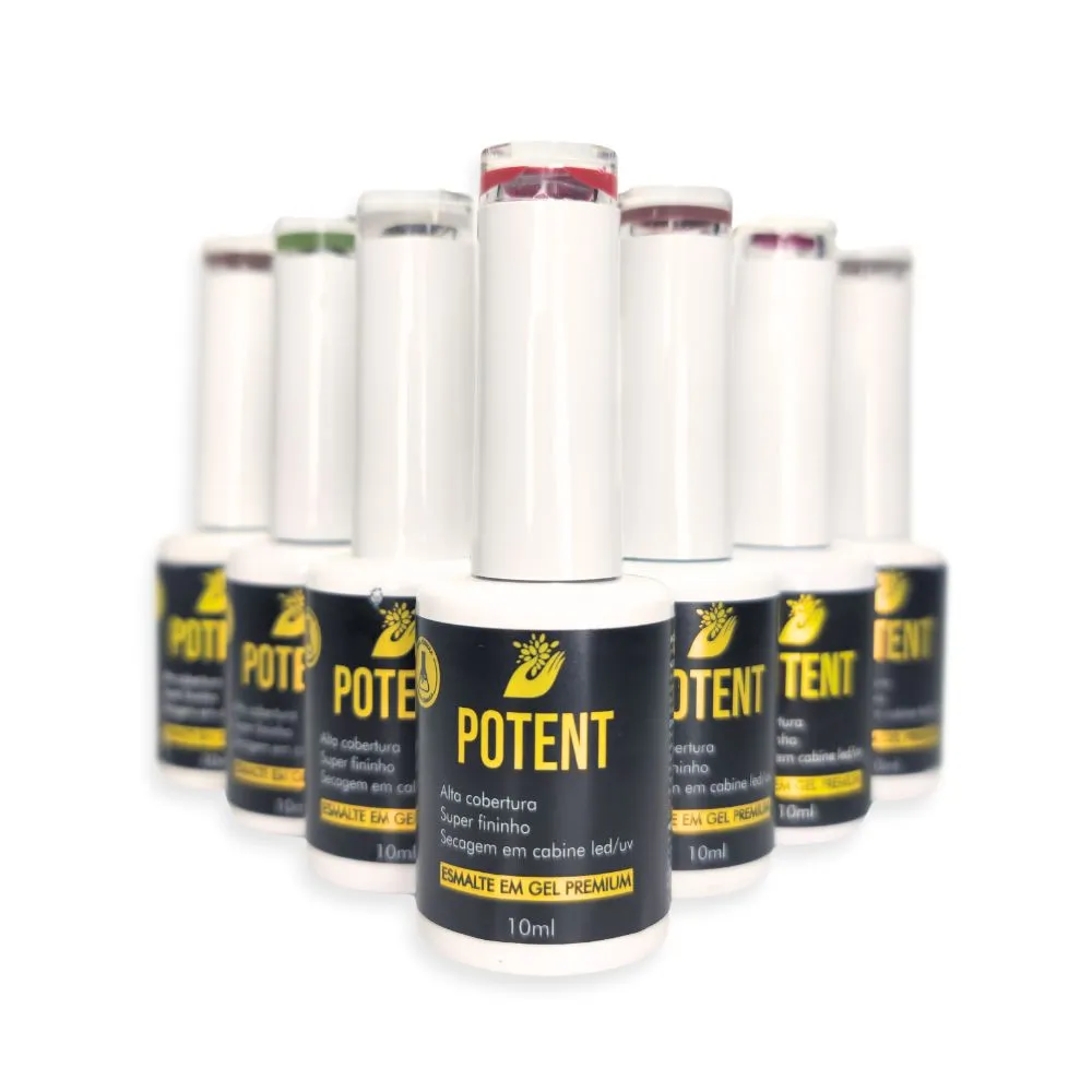 Esmalte em Gel Premium 10ml - Potent Nails