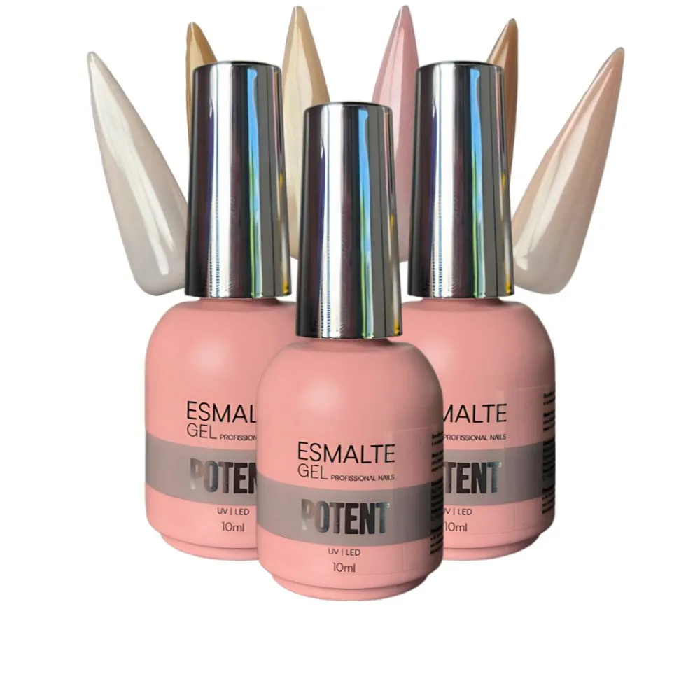 Esmaltes em Gel - Coleção Realista 10ml - Potent