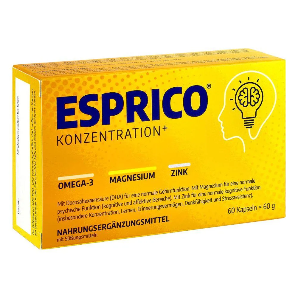 Cápsulas mastigáveis Esprico 60 Cap