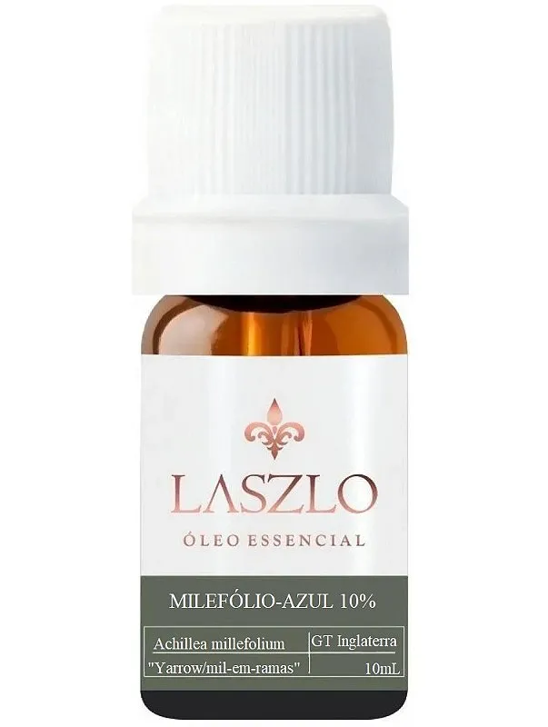 Laszlo Óleo Essencial de Milefólio Azul Diluído 10% GT Inglaterra 10ml