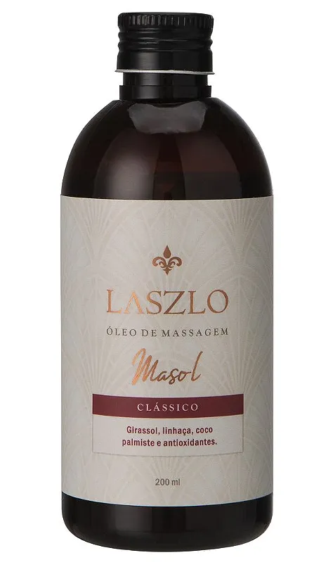 Laszlo Óleo Vegetal Masol Composto (Girassol, Linhaça e Palmiste) 200ml