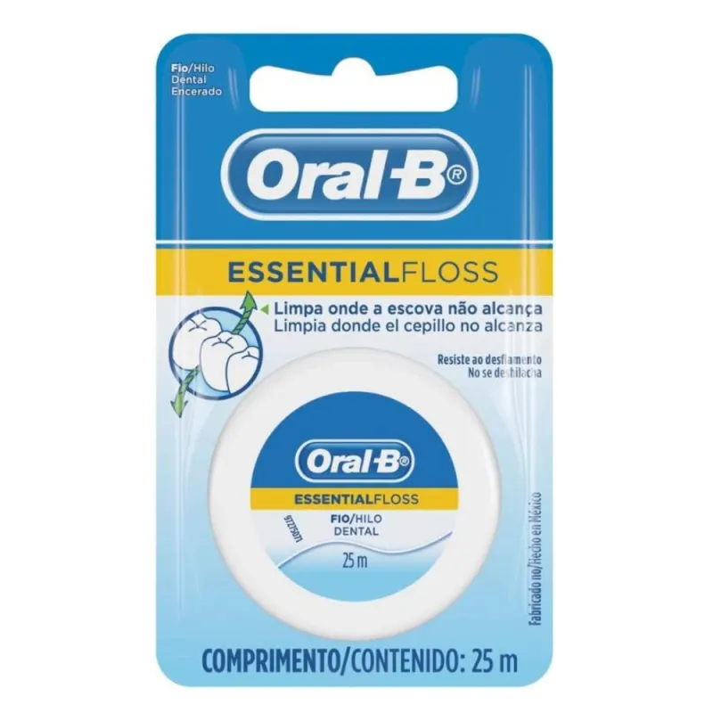 Oral-B Fio Dental Essential Floss Encerado - 25m