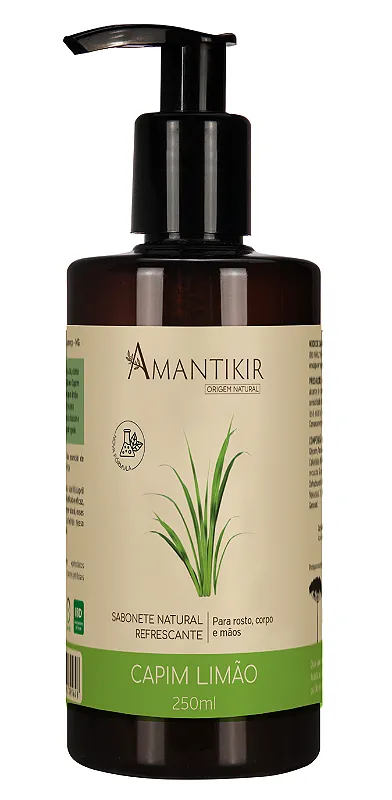 Amantikir Sabonete Líquido Capim Limão 250ml