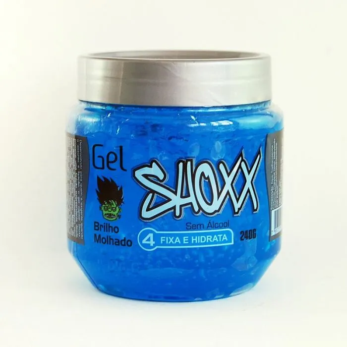 Gel Chuck 240G Brilho Molhado Azul