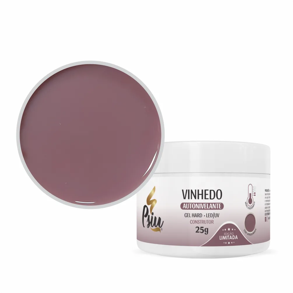 Gel Hard Autonivelante Vinhedo - 25g - Psiu