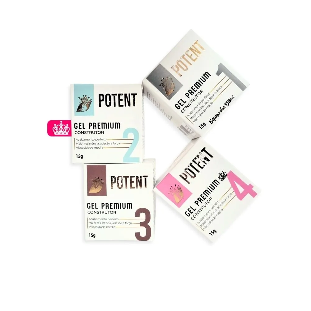 Gel Premium Construtor 15ml - Potent Nails