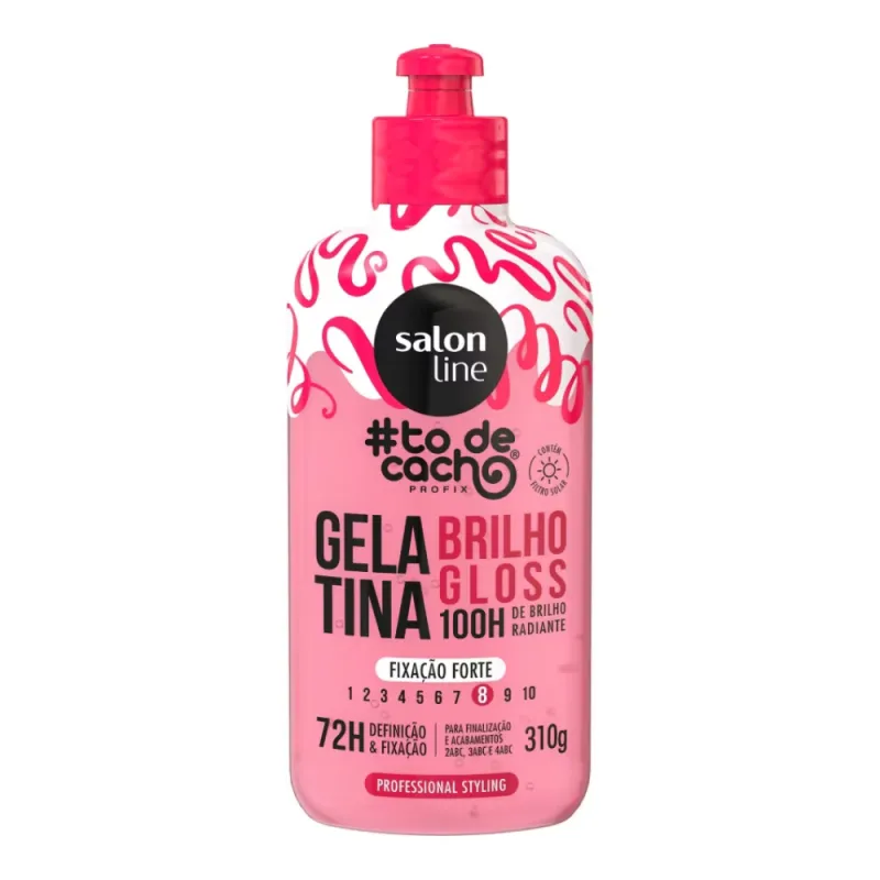 Salon Line Gelatina Brilho Gloss Intenso #todecacho Professional Styling 310g